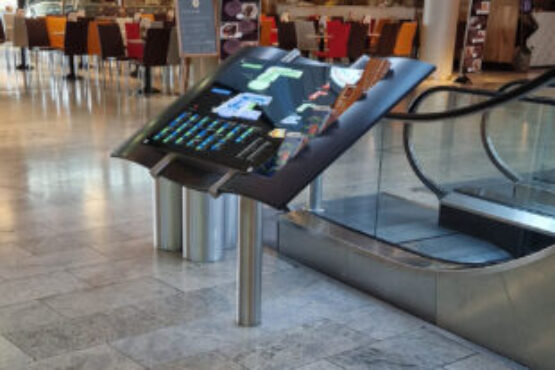 Europark Navigationstisch Schräg