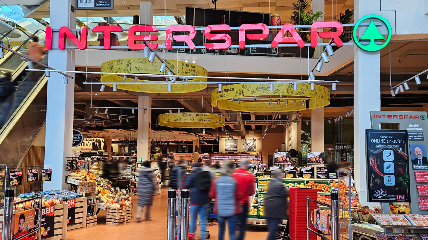 ISP Wien Eingang Mall