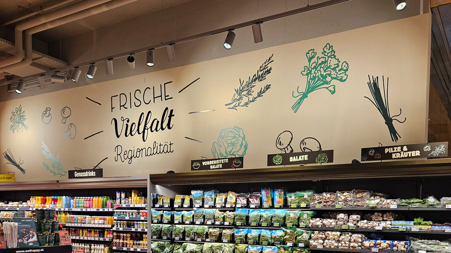 ISP Wien Wandschrift Frische