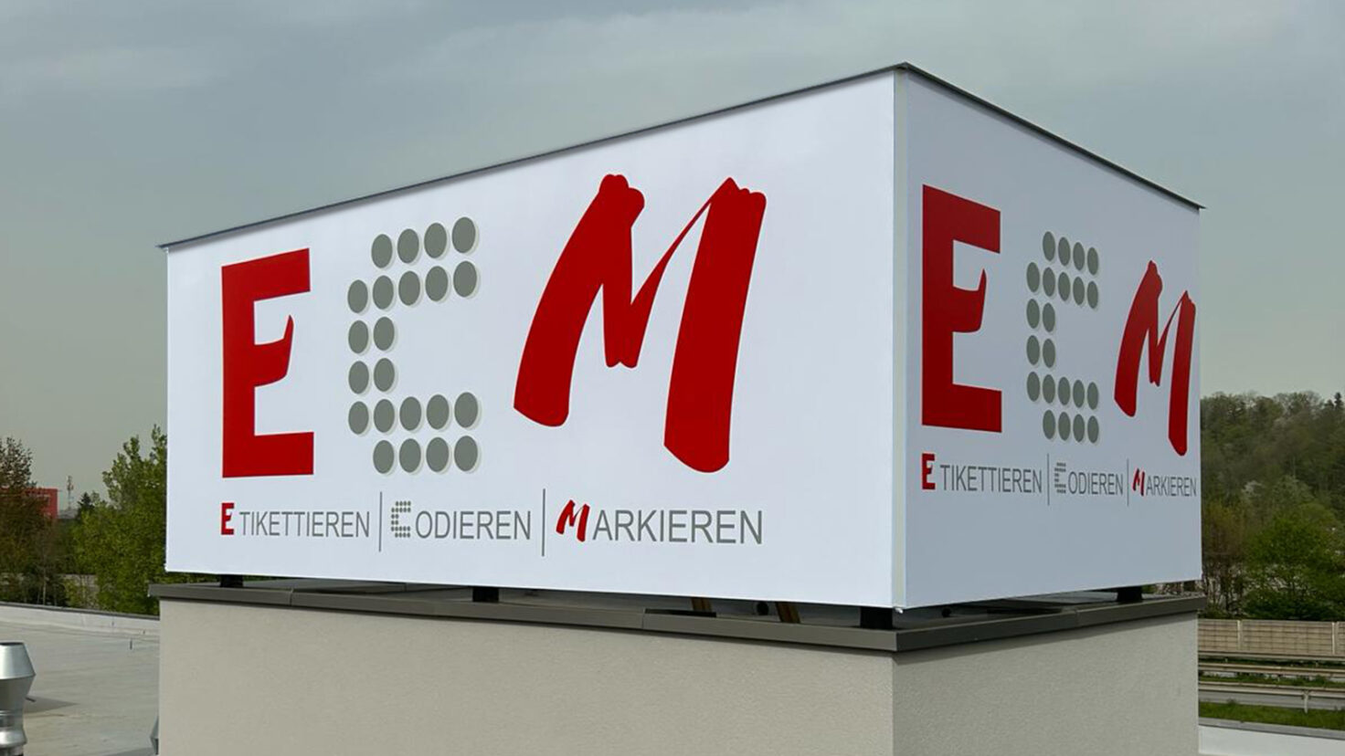 ECM Thalheim Leuchtwürfel Dach