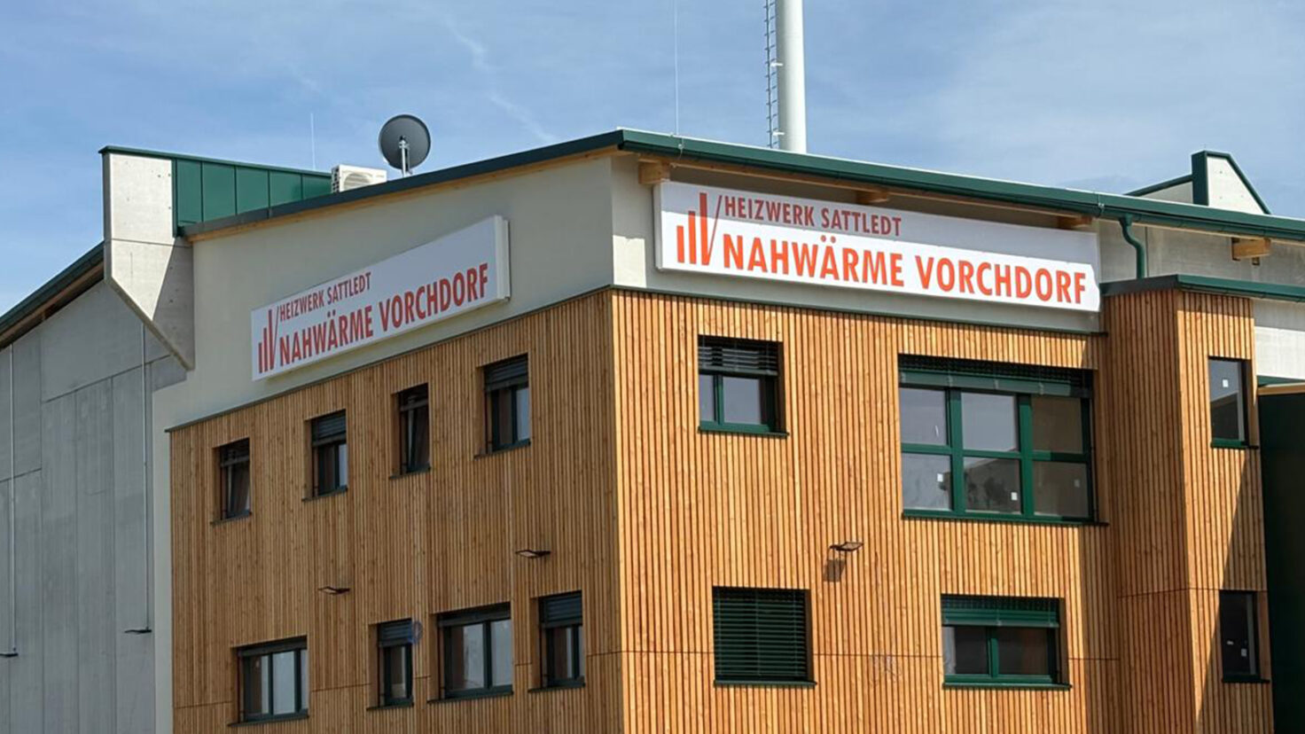 Nahwärme Vorchdorf Leuchtschilder 3
