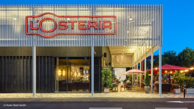 PRO Linz Leuchtschrift Losteria